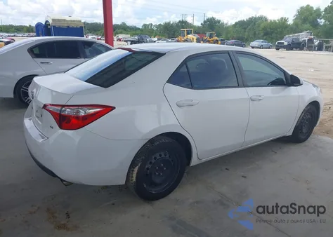 2016 Toyota Corolla Le from USA, damaged, VIN 5YFBURHE9GP518058